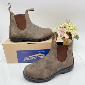 Blundstone Original 550 CHELSEA BOOT BL585 Rustic Brown Leather AU 6.5 US 9.5
